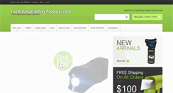 Desktop Screenshot of fairxchangesafetyproducts.com